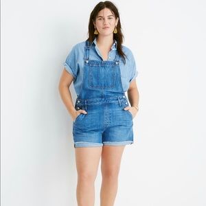 adirondack short overalls in denville wash